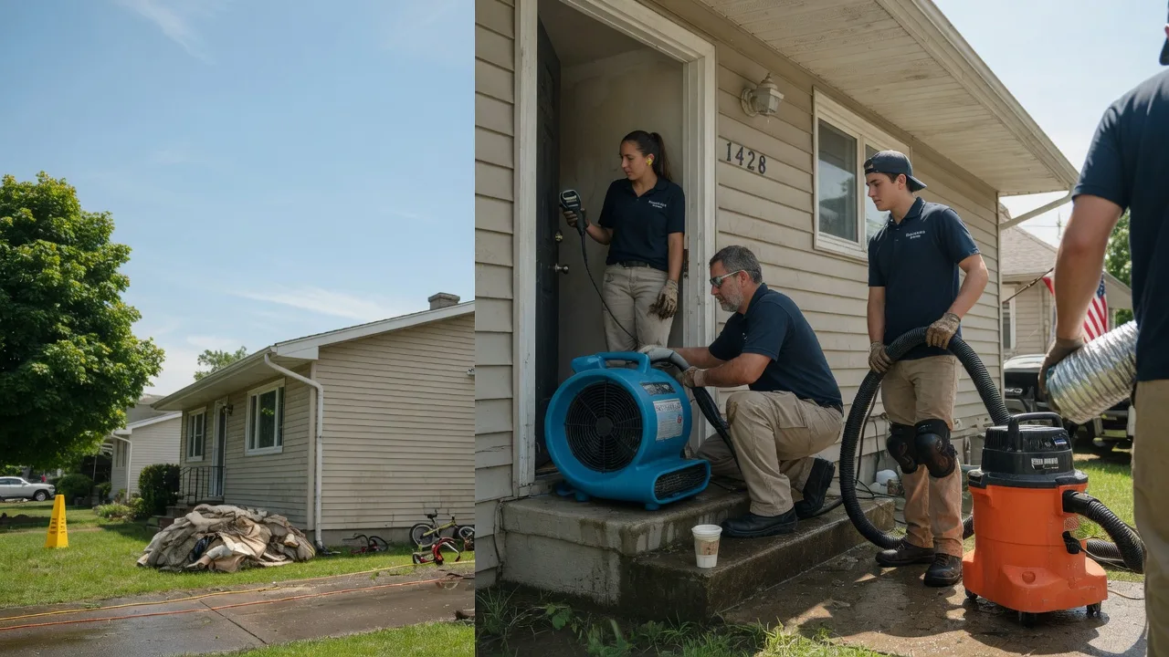 Water Damage Restoration in New Carlisle, OH near me